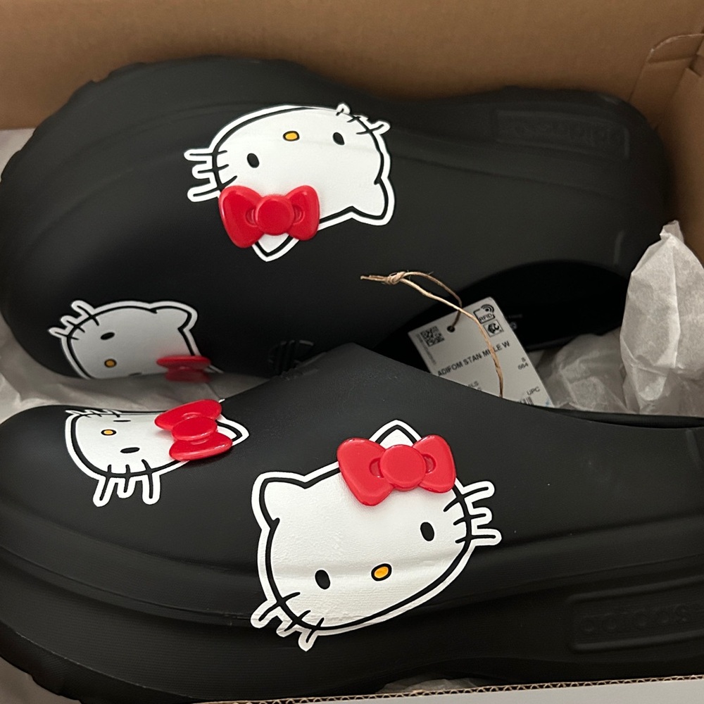 Adidas Limited Edition HELLO KITTY Adifom Stan Mules W - Black